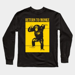 RETURN TO MONKE YELLOW Long Sleeve T-Shirt